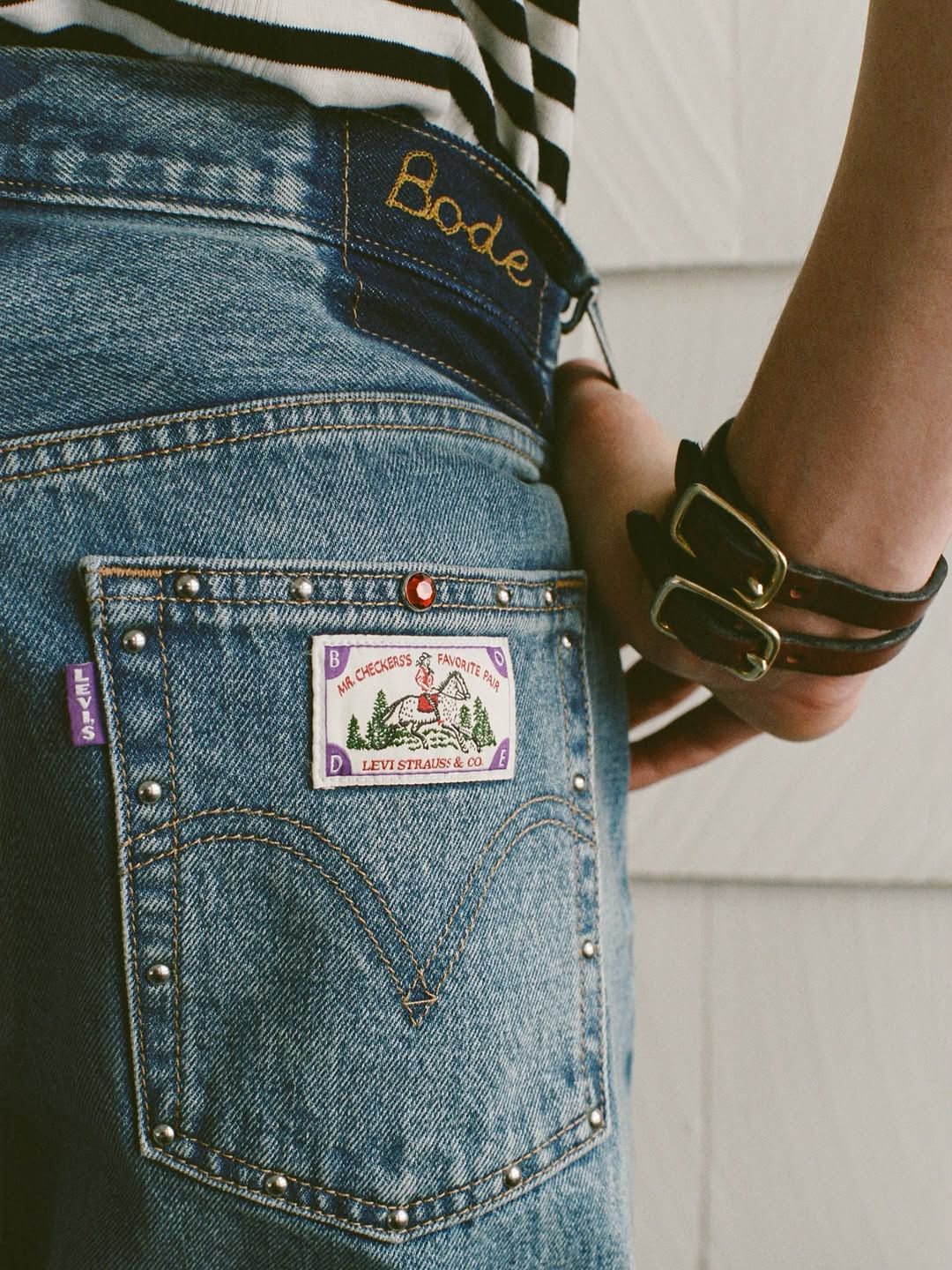 보디 X 리바이스 협업 이미지