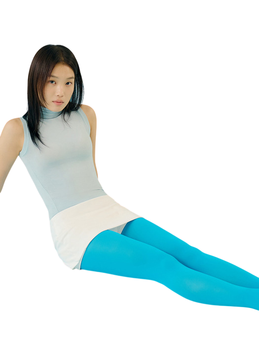 넉넉 포인트 컬러 스타킹