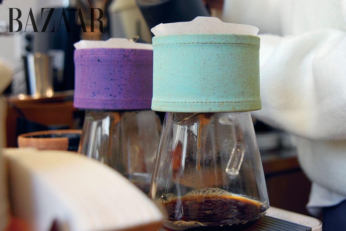 독일산 그레이카노(Graycano) 드리퍼. 강지수 대표가 말하길, 여기엔 무엇을 내려도 맛있다. 