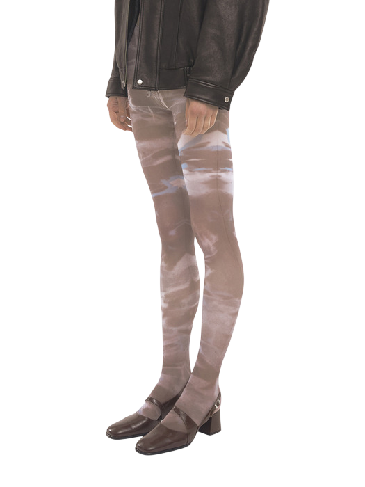 카모플라워 타이즈