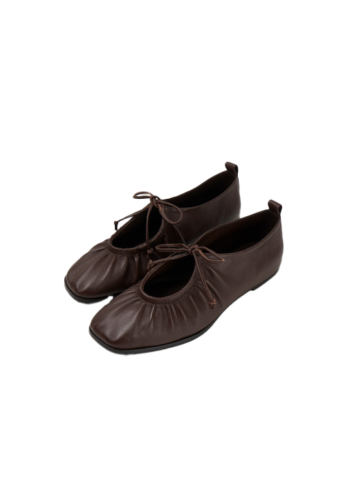 플리셋 플랫 슈즈