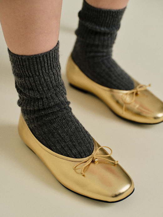 클레아 플랫 슈즈 골드 13만2천원대