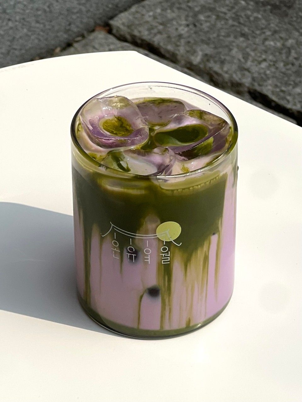 '온유여월' 우베말차라떼 / 네이버 지도 업체 제공