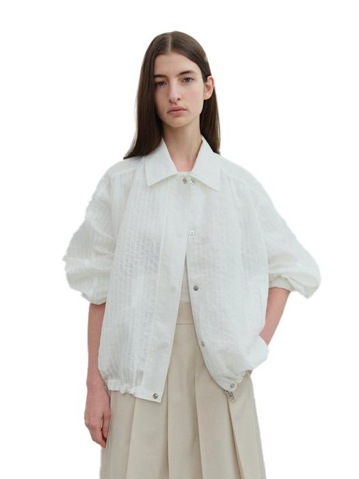 TVS STRIPE COLLAR BOMBER