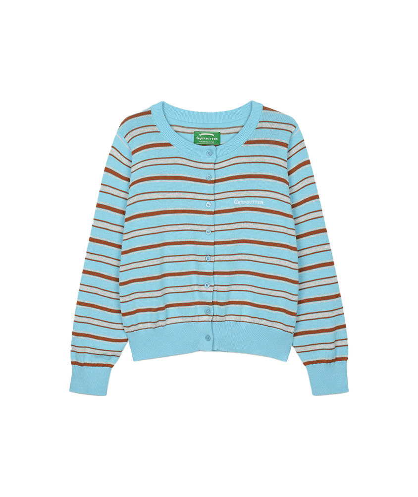 Easy-Care Stripe Cardigan
