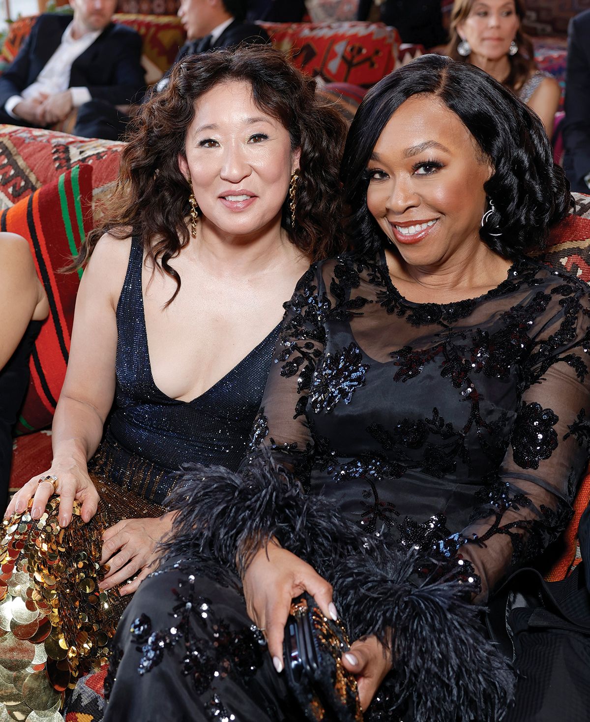 2024년, 산드라 오와 숀다 라임스. 