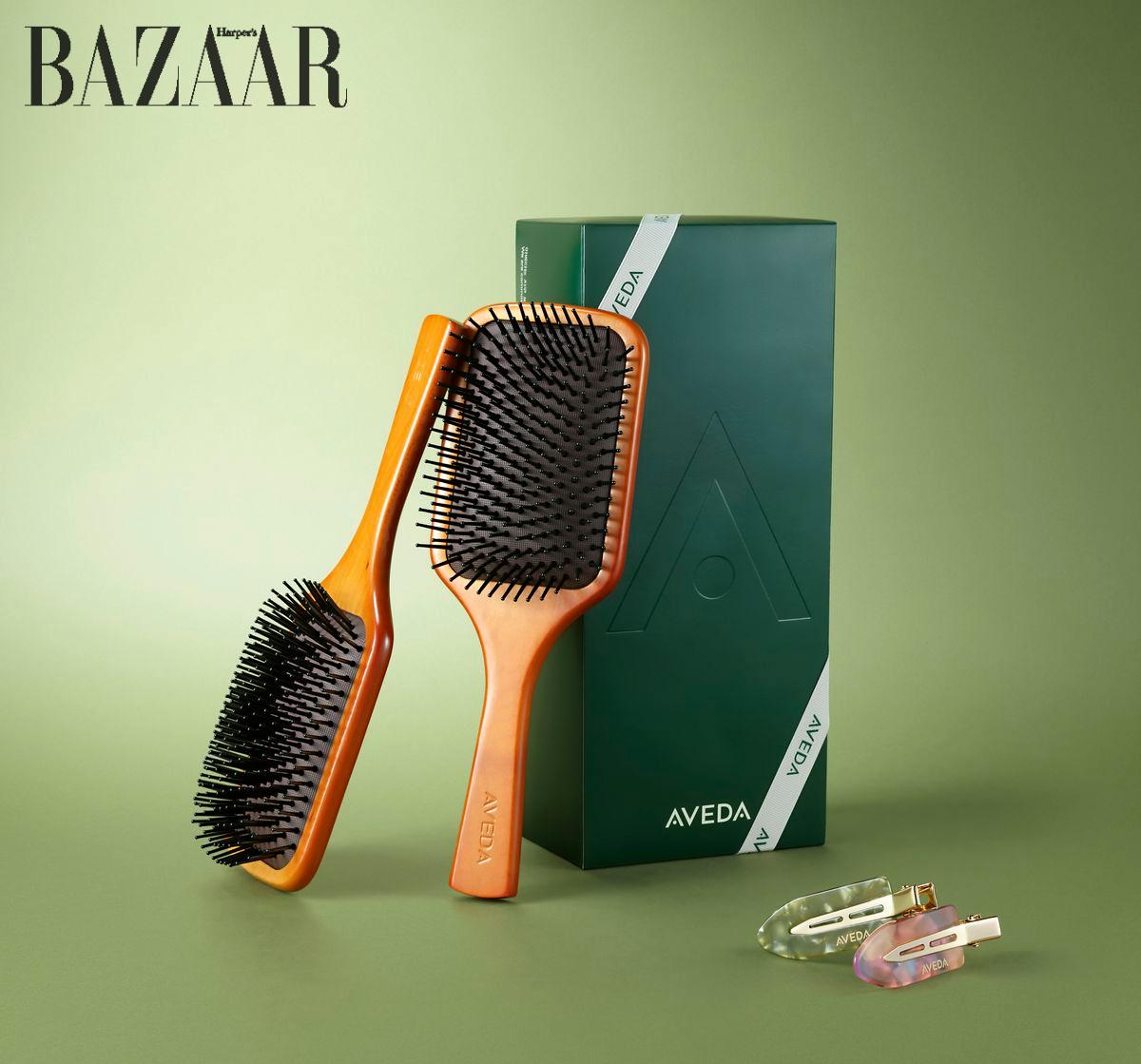 AVEDA 우든 패들 브러쉬, 4만5천원.