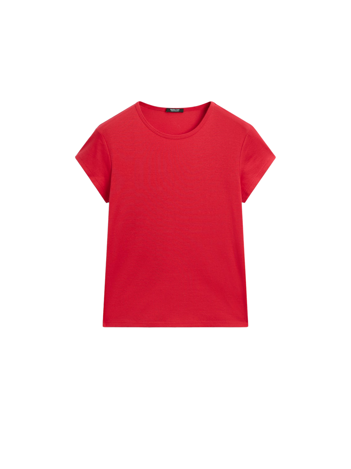 100% 머서라이즈 코튼 반팔 티셔츠