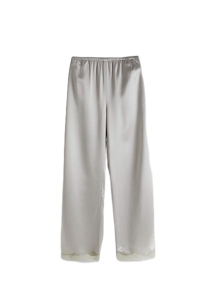 포이즈 새틴 레이스 팬츠