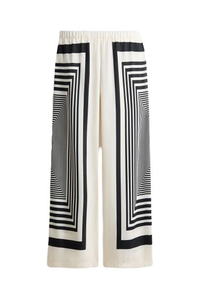 와이드 새틴 팬츠