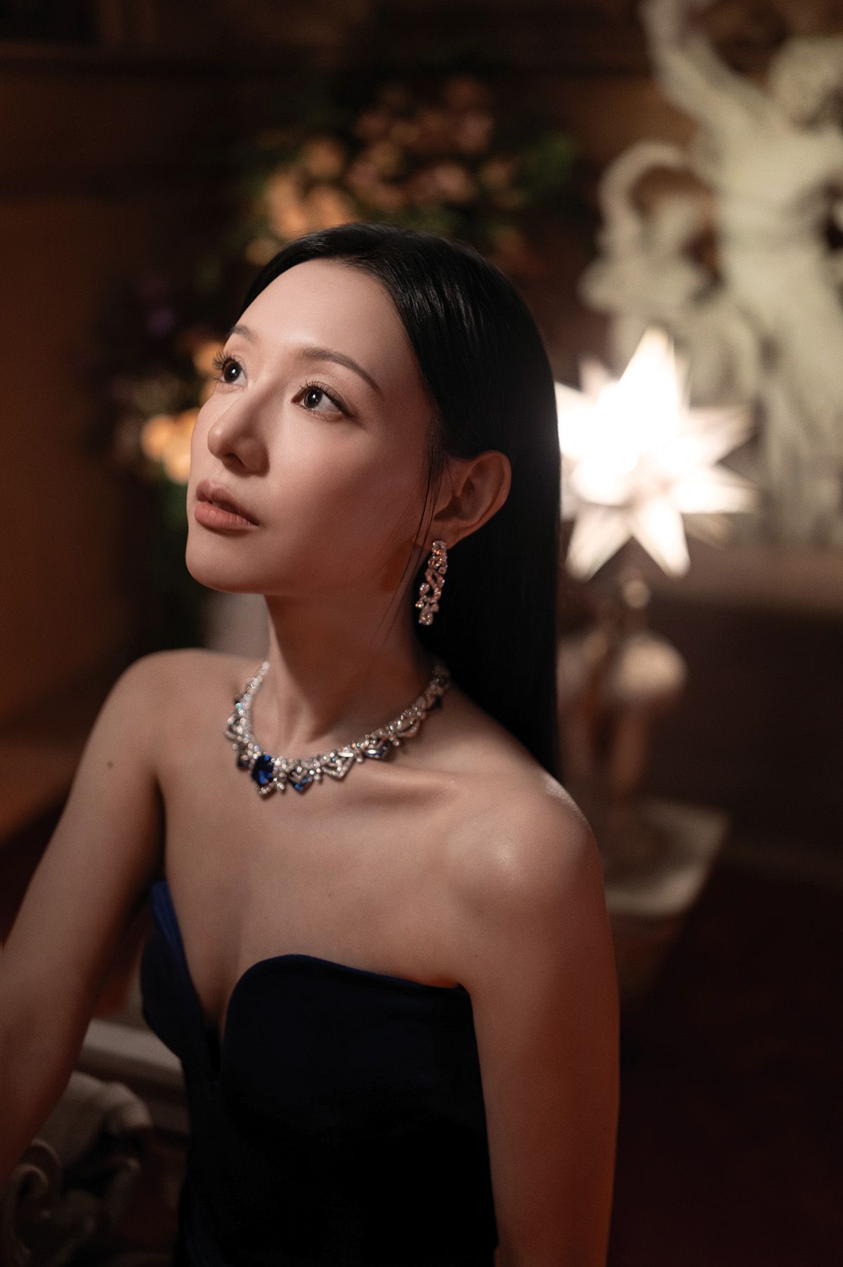 불가리의 ‘에클레티카’ 하이주얼리 컬렉션 이벤트 현장에 참석한 배우 김지원.