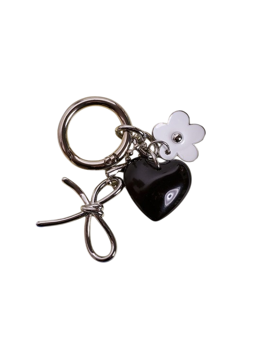 데이지 하트 키링