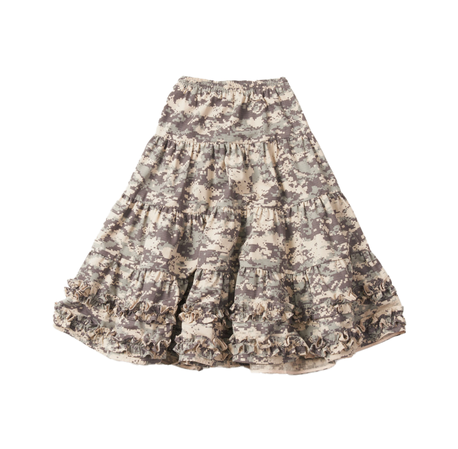 MIDDLE FRILL SKIRT