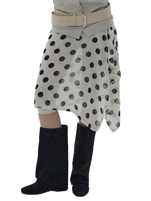 SIENA SHEER WRAP SKIRT