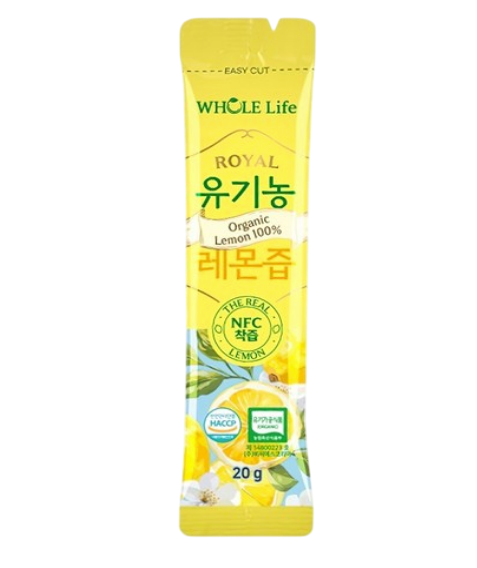 유기농 레몬즙