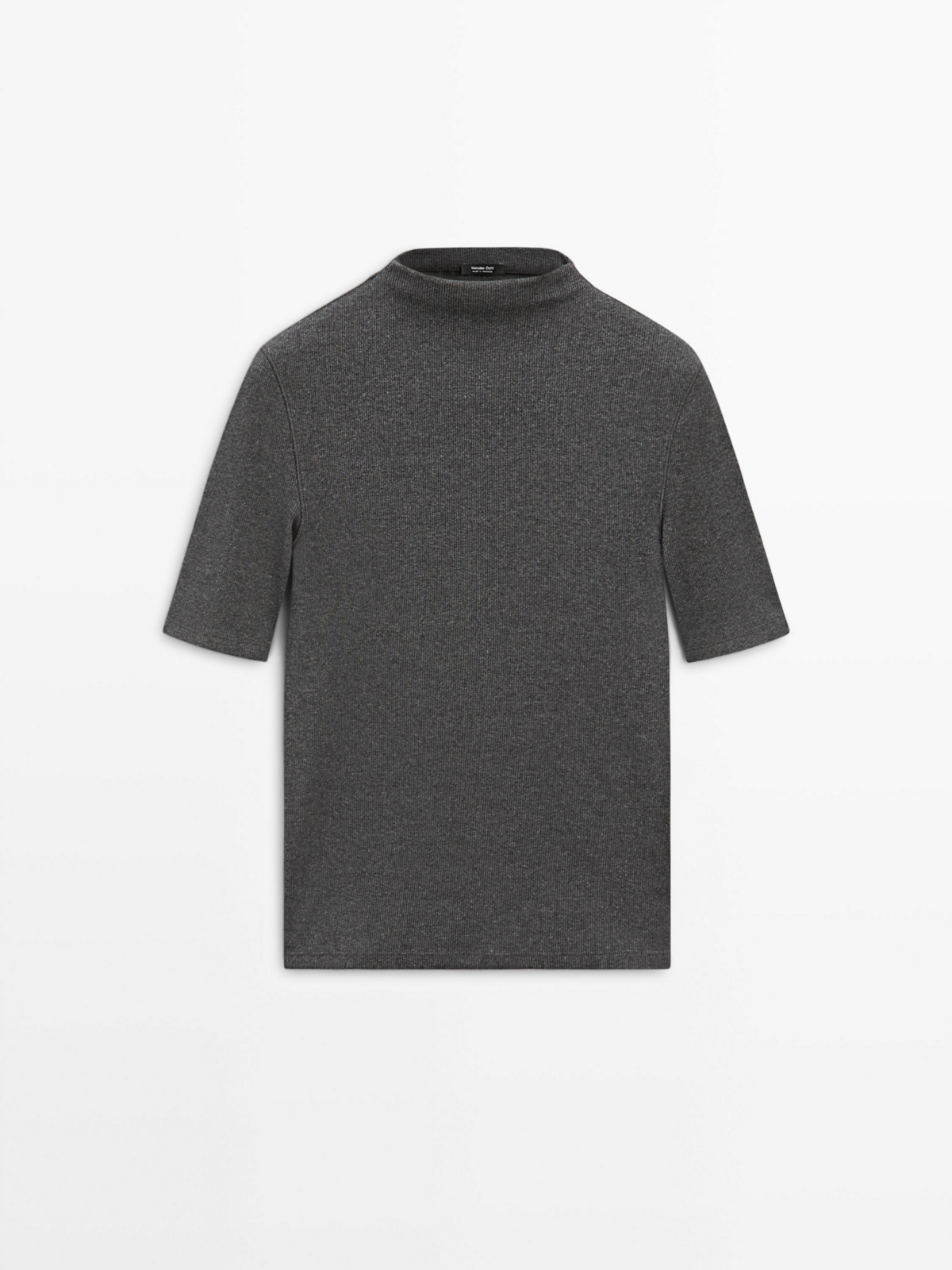 반팔 코튼 블렌드 티셔츠