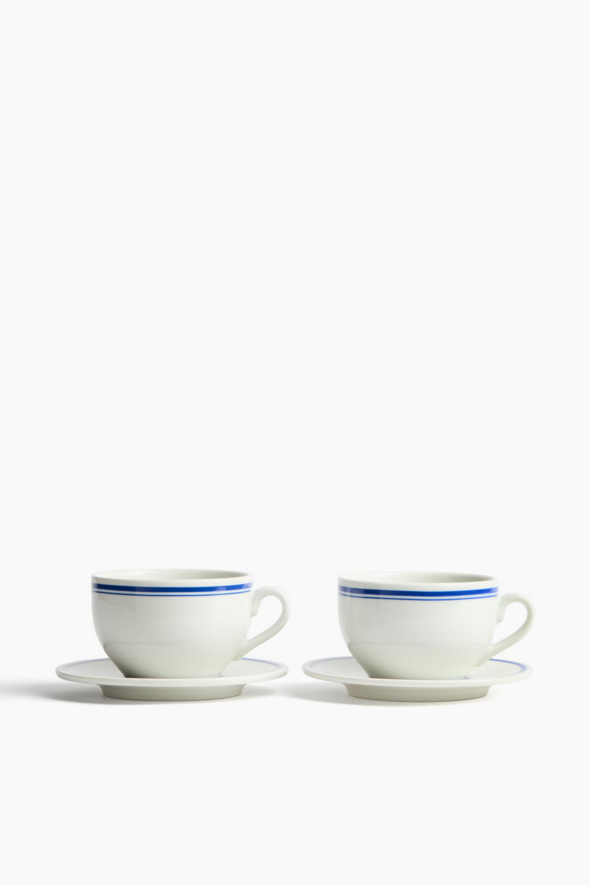 세라믹 컵 & 컵받침 2인 세트