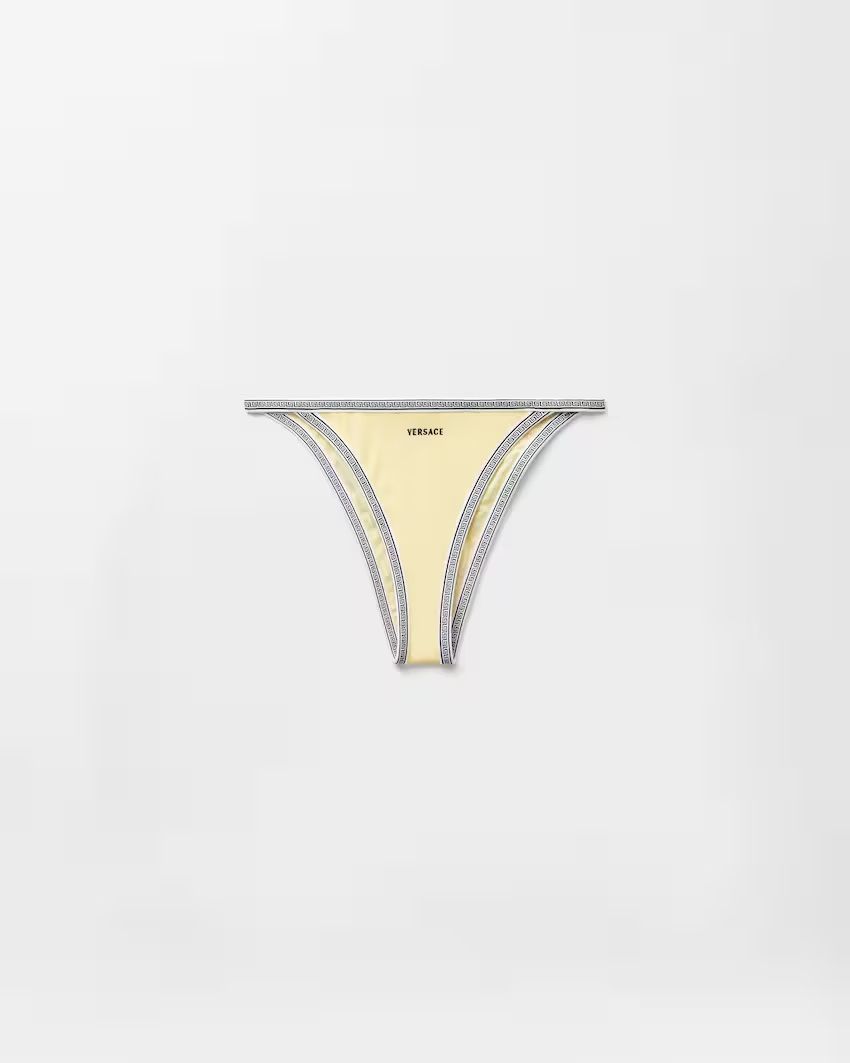 Versace 자수 로고 비키니 하의 33만원