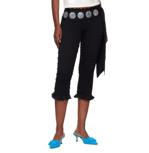 The Shirred Capri' Trousers