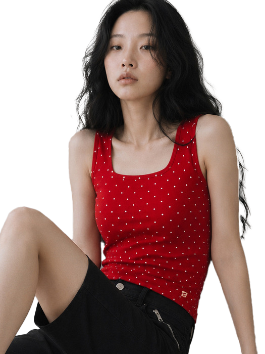 미니 도트 슬리브리스 탑