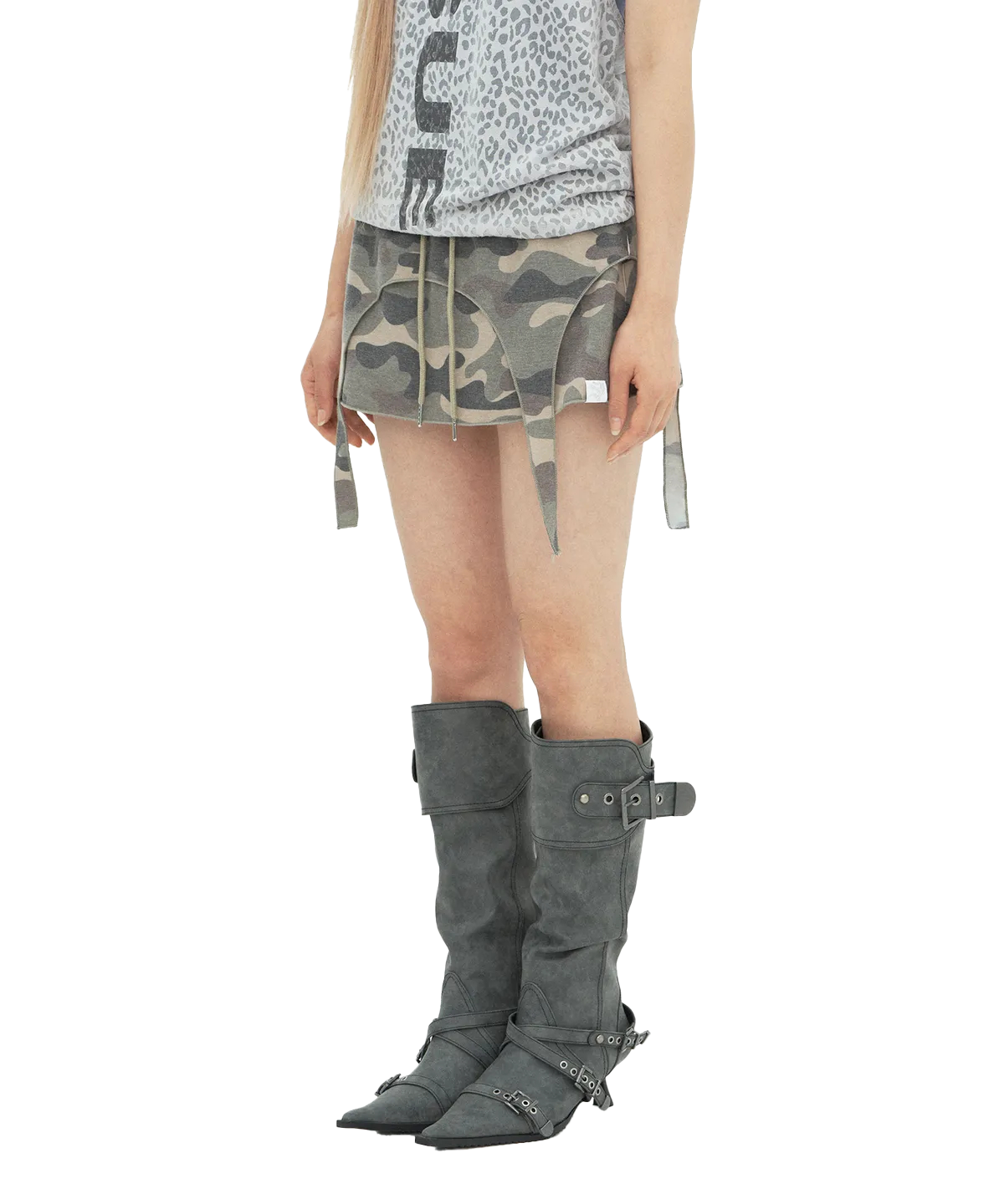 가터 베이비 쇼트 팬츠