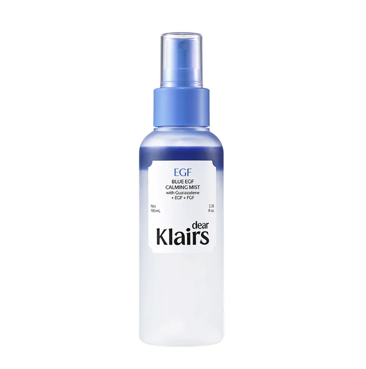 디어클레어스 블루 EGF 카밍 미스트 100ml, 2만9천원대.(출처: 브랜드 홈페이지)