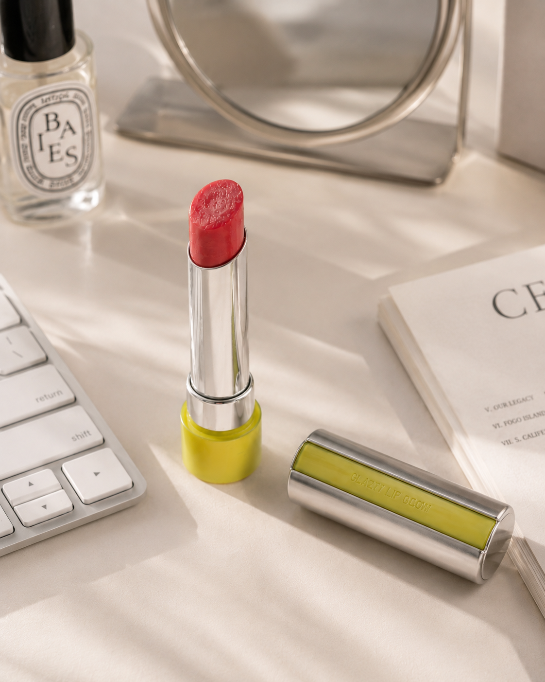 3CE 글레이지 립 글로우 코랄 스트라이크