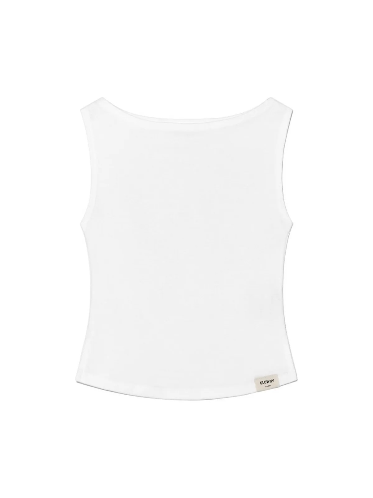 G SLIT SLEEVELESS TOP