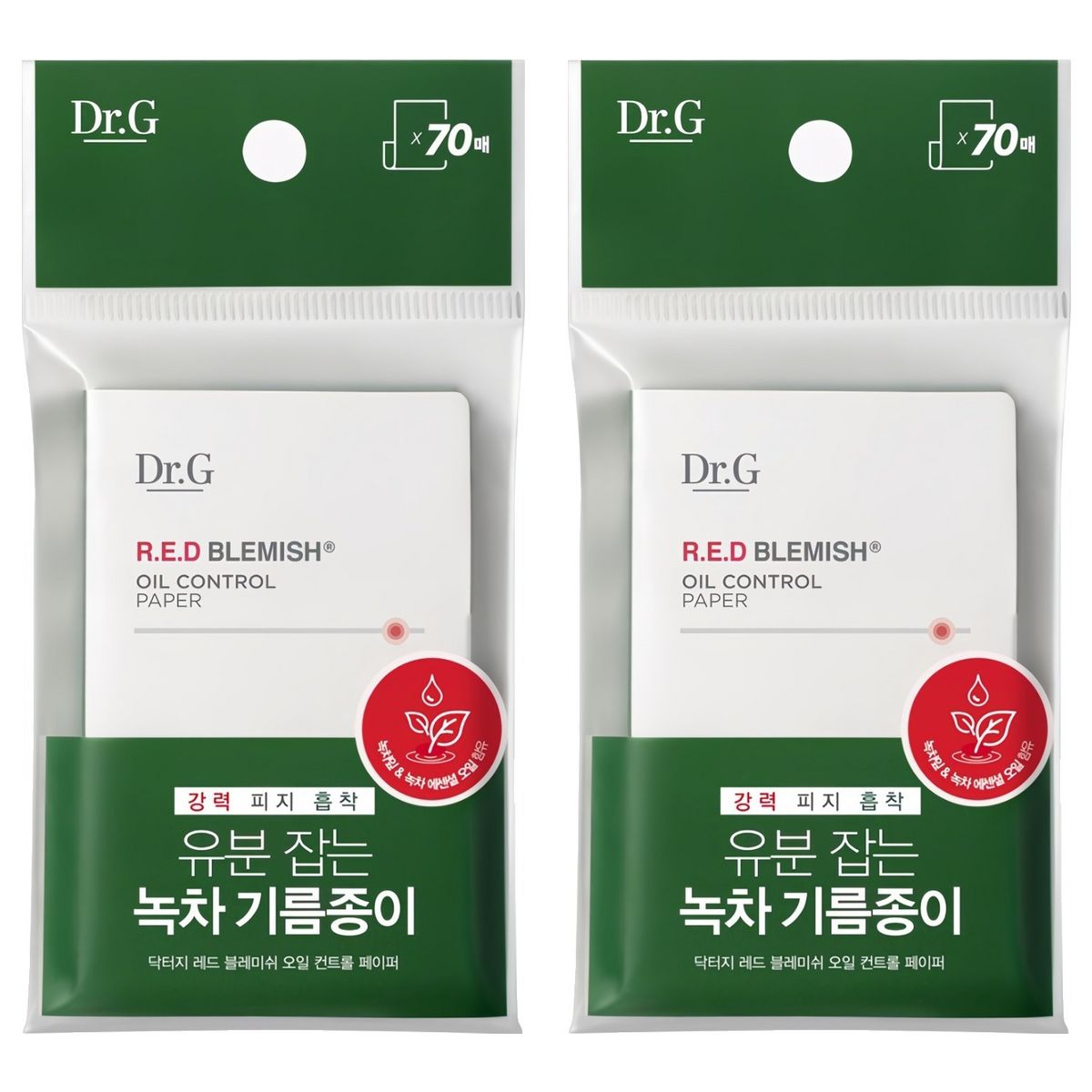 레드 블레미쉬 오일 컨트롤 페이퍼