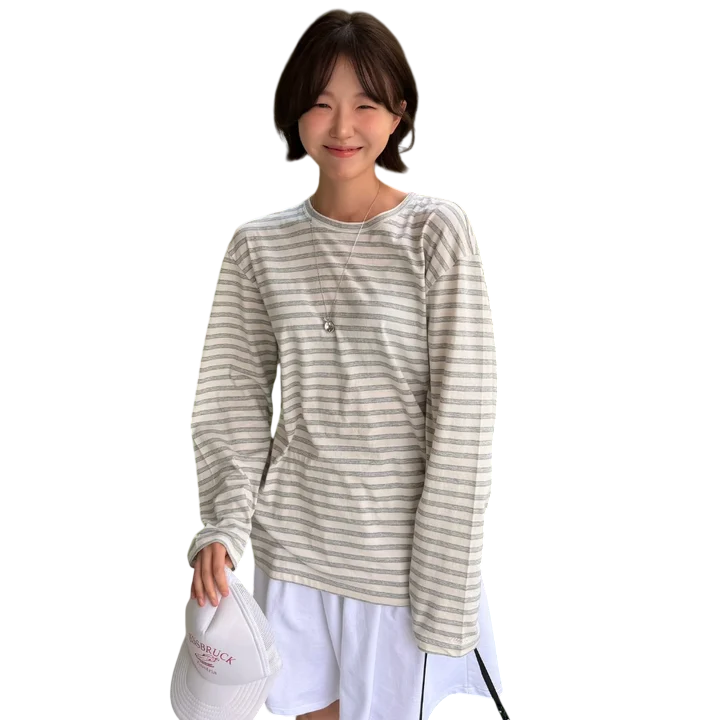 컴피 스트라이프 티