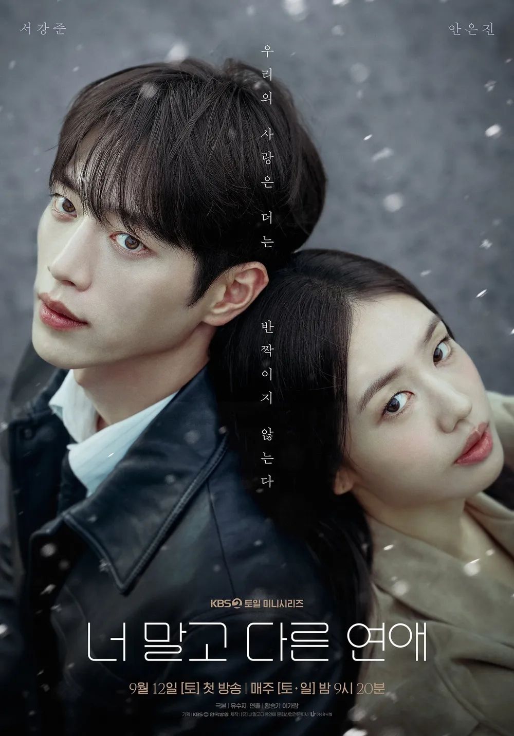 KBS 2TV 토일드라마 <너 말고 다른 연애> 포스터