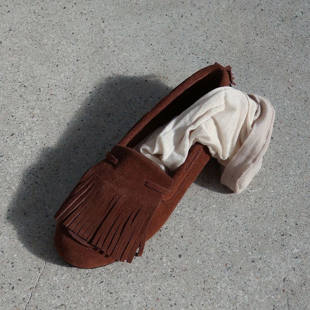 Double Fringe loafer