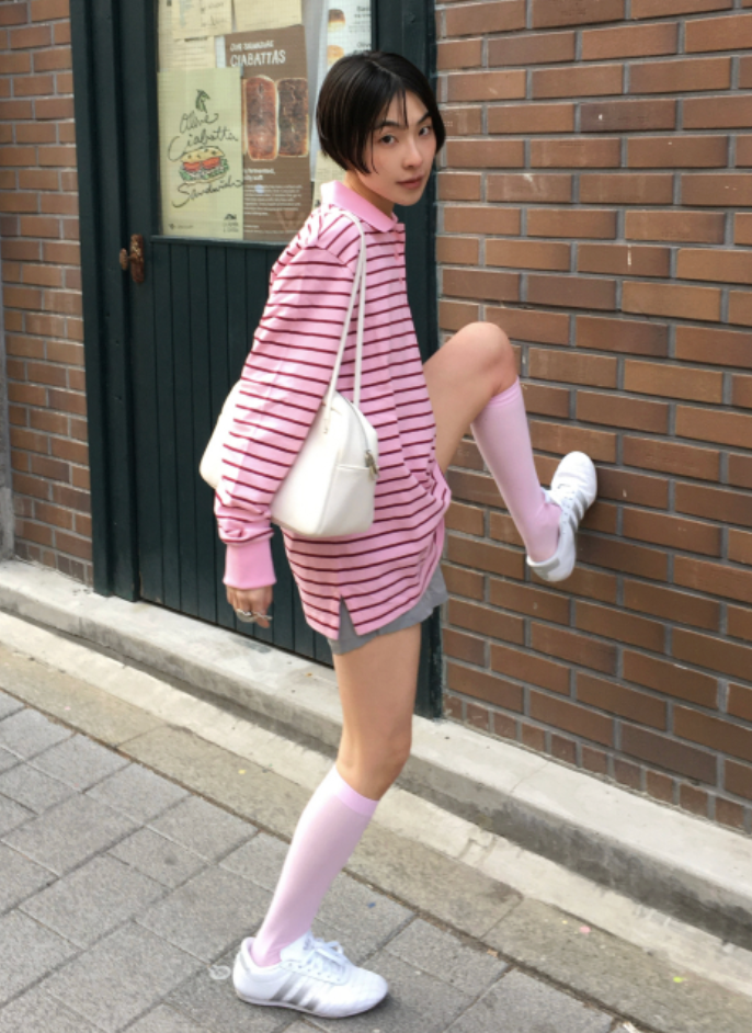 MJ S2 01 M.C Stripe PK Shirt