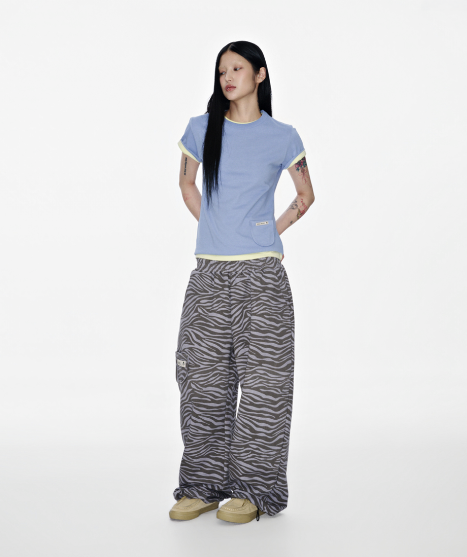 Zebra Arc Long Pants