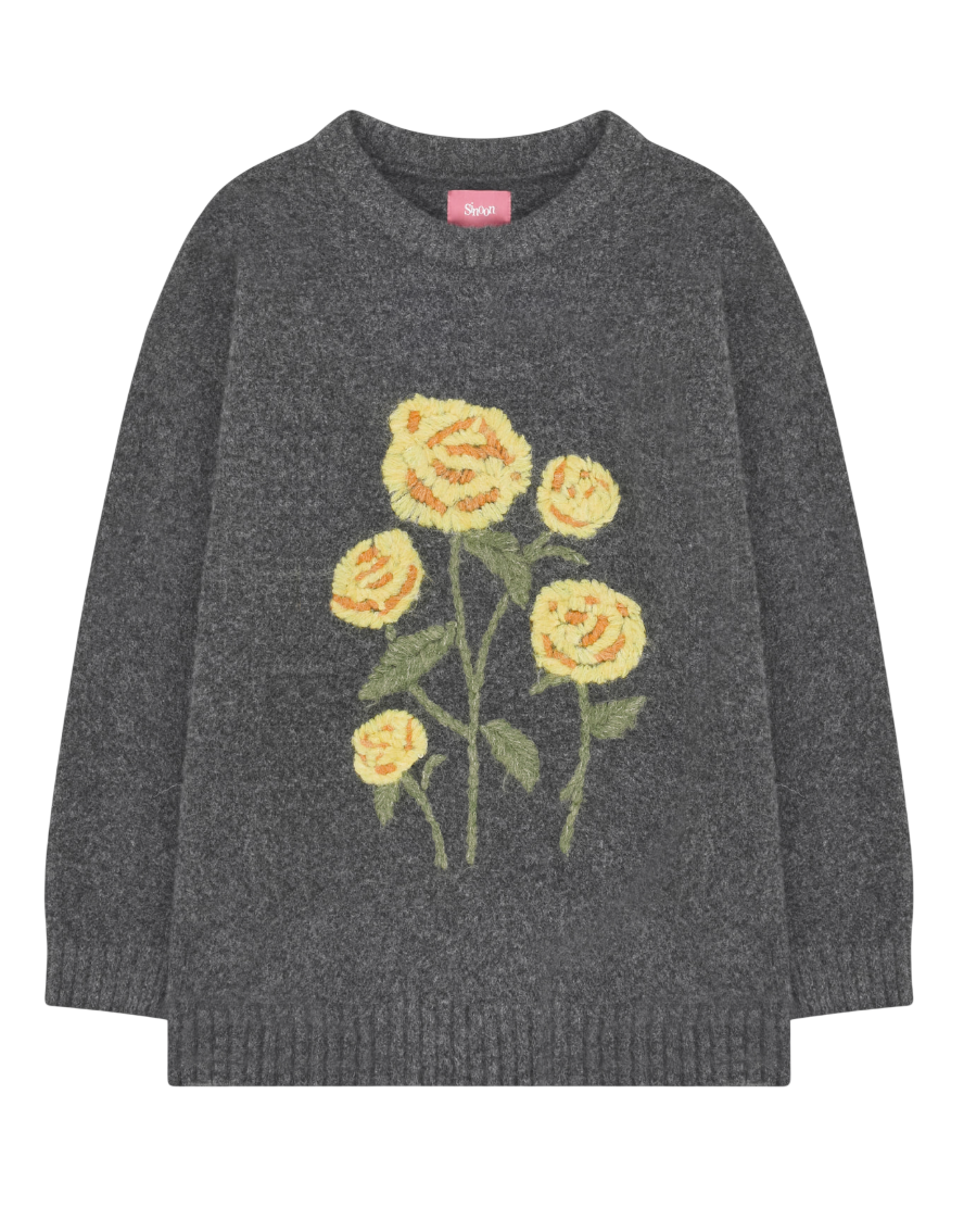 Rose Garden Pullover Knit