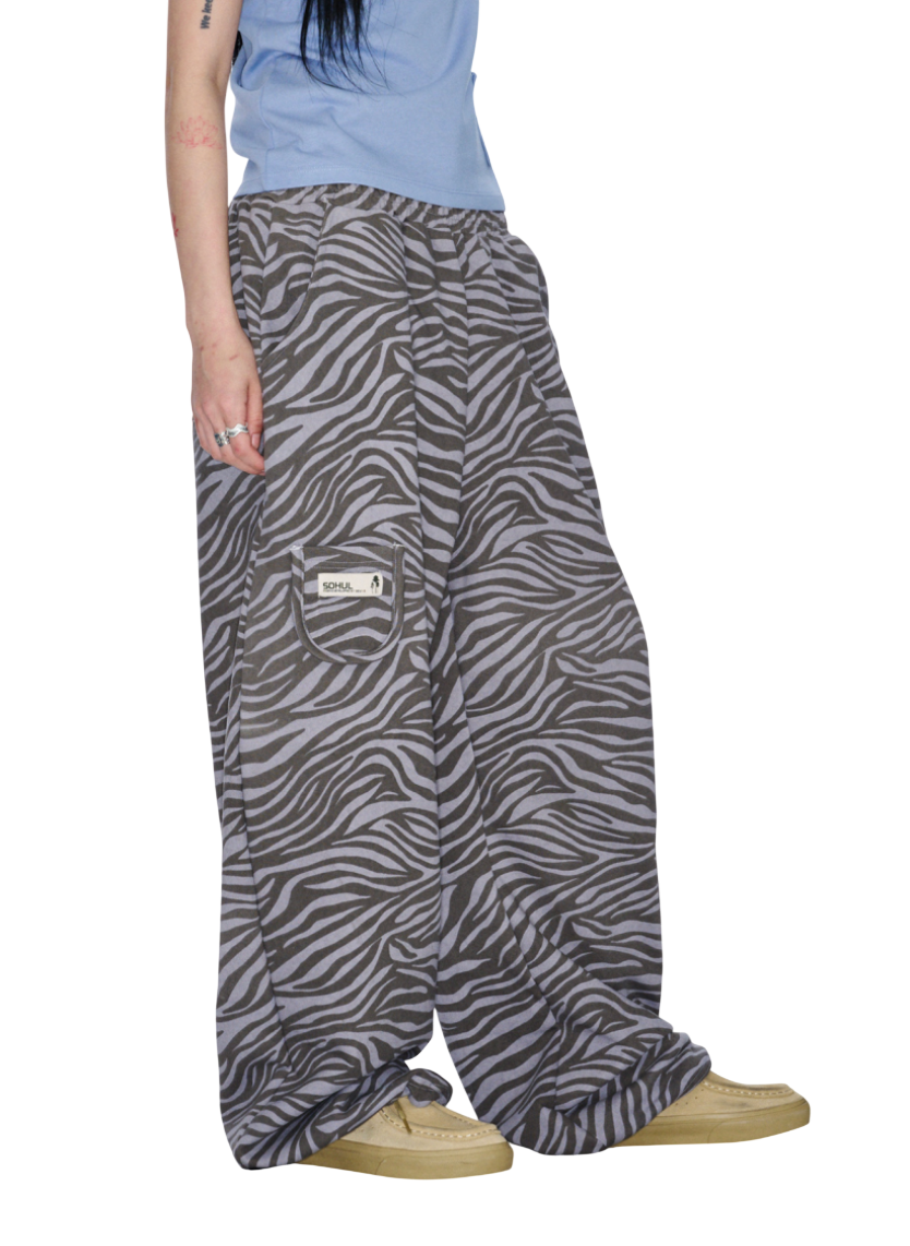 Zebra Arc Long Pants