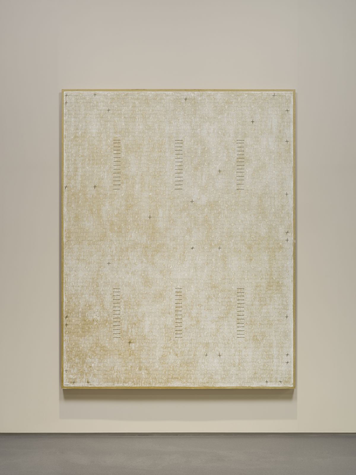흐엉 도딘(Huong Dodinh), 〈B5〉, 1994, 나무 패널에 고정된 코팅지, 196 x 153cm, 박서보미술관 제공, 사진 전병철