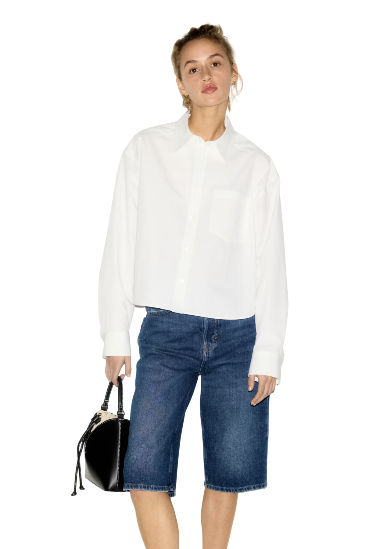 데님 버뮤다 쇼츠