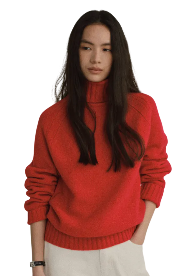 WOOL TURTLENECK KNIT
