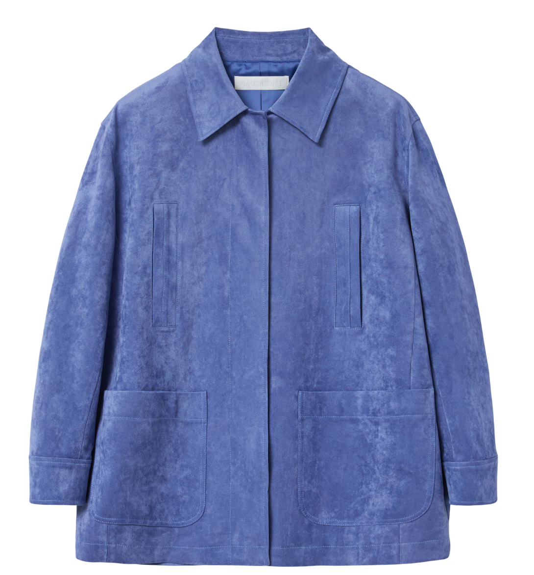 SUEDE SINGLE HALF JACKET
