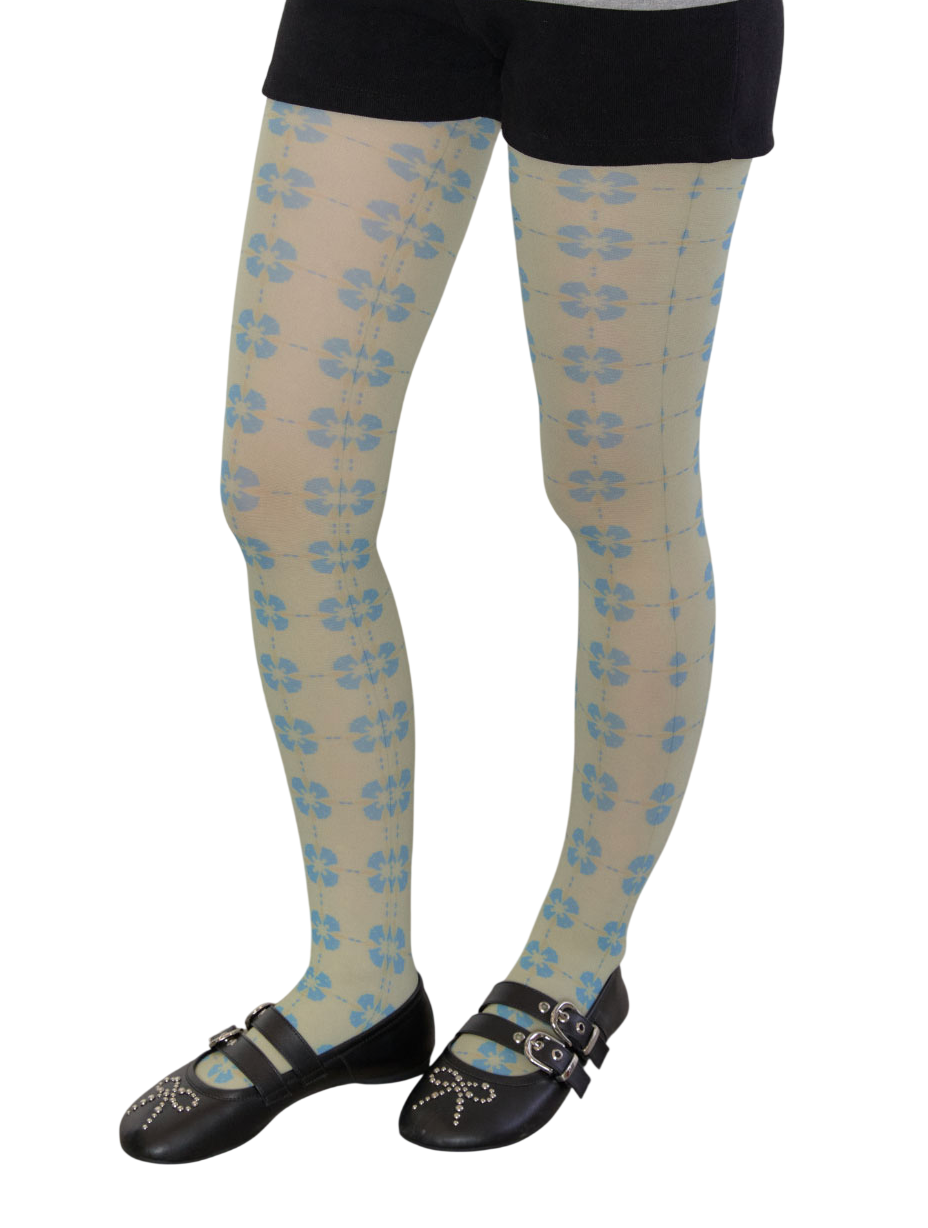 Flora Tile Tights