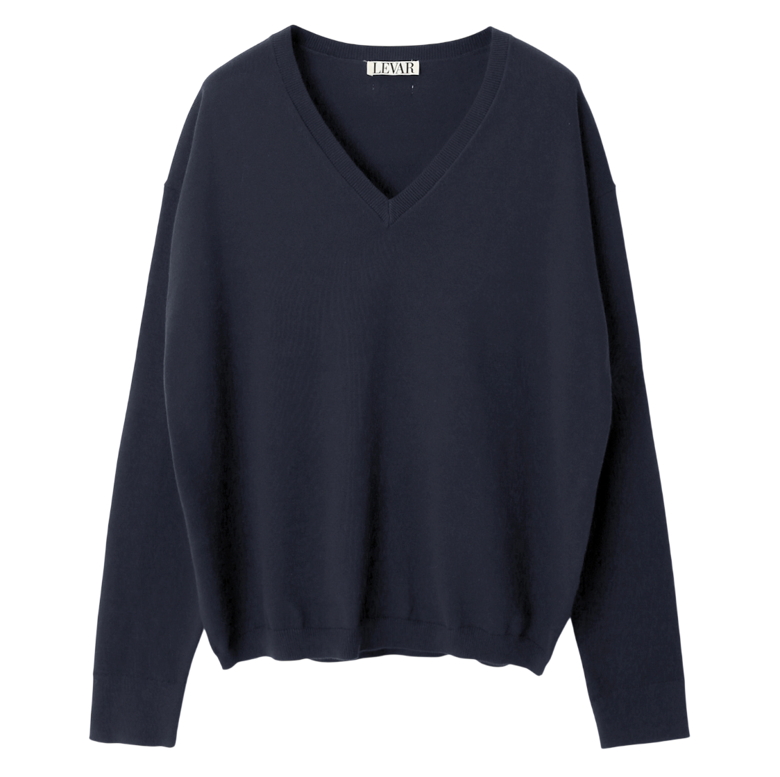 All-day Cotton V-neck Knit