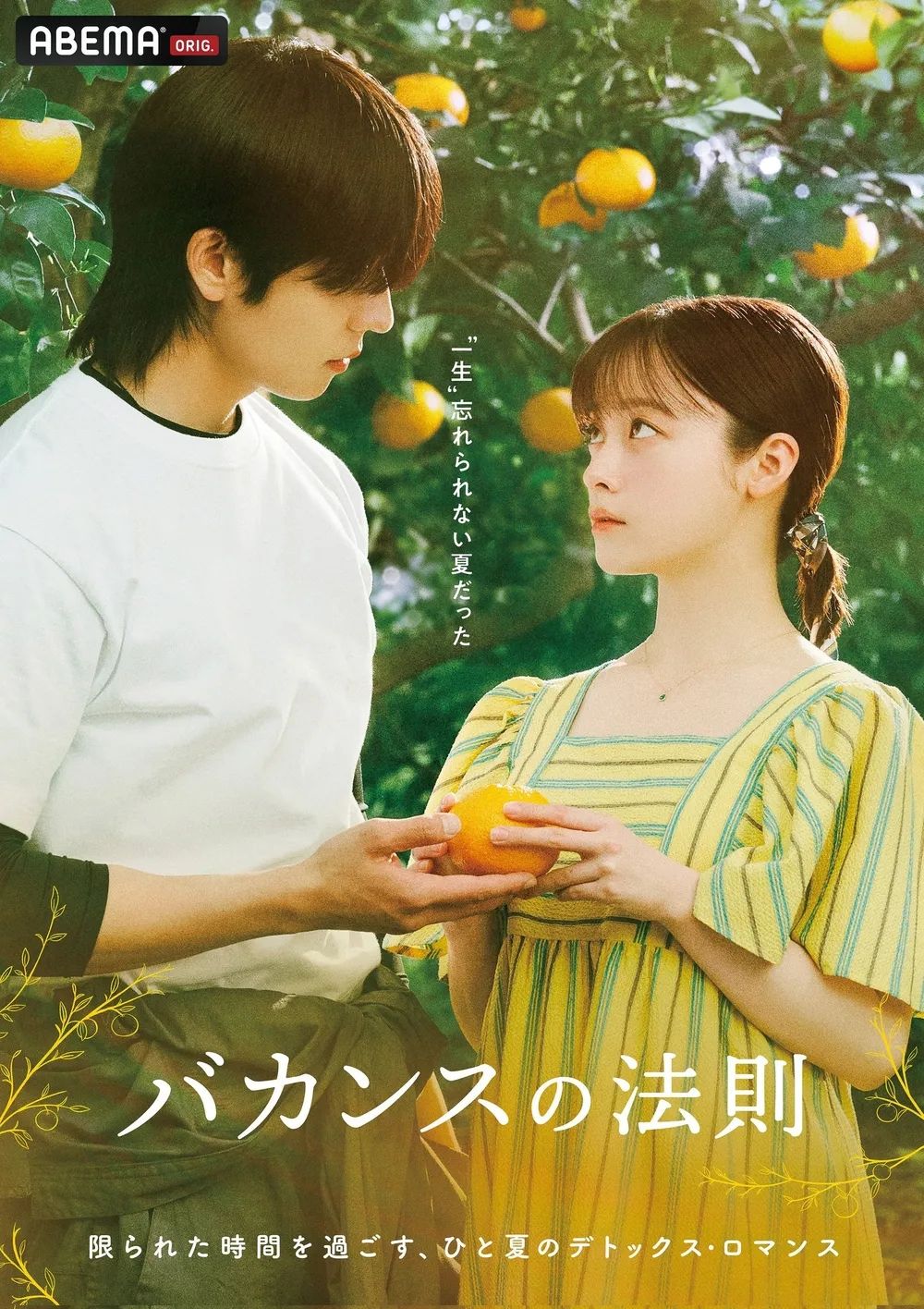 ABEMA 시리즈 <바캉스의 법칙> 포스터