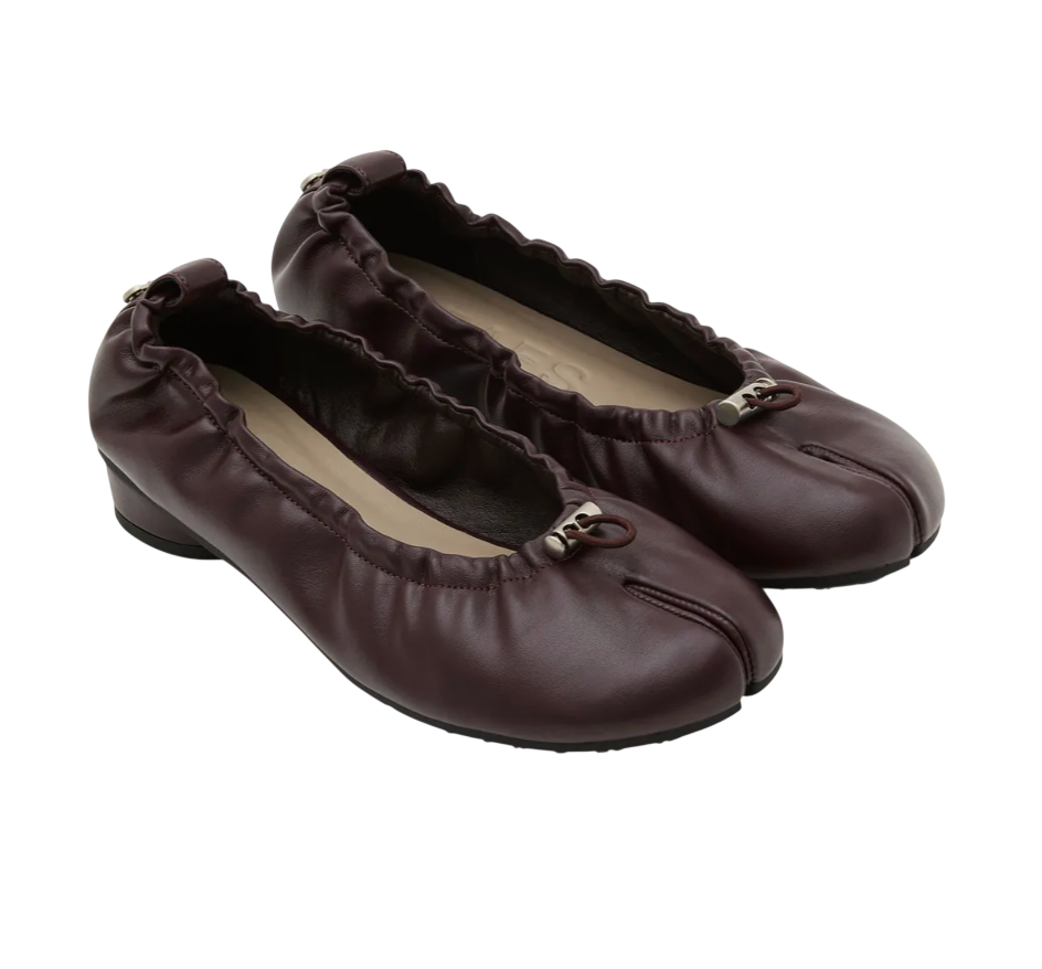 Draping Tabi Pumps