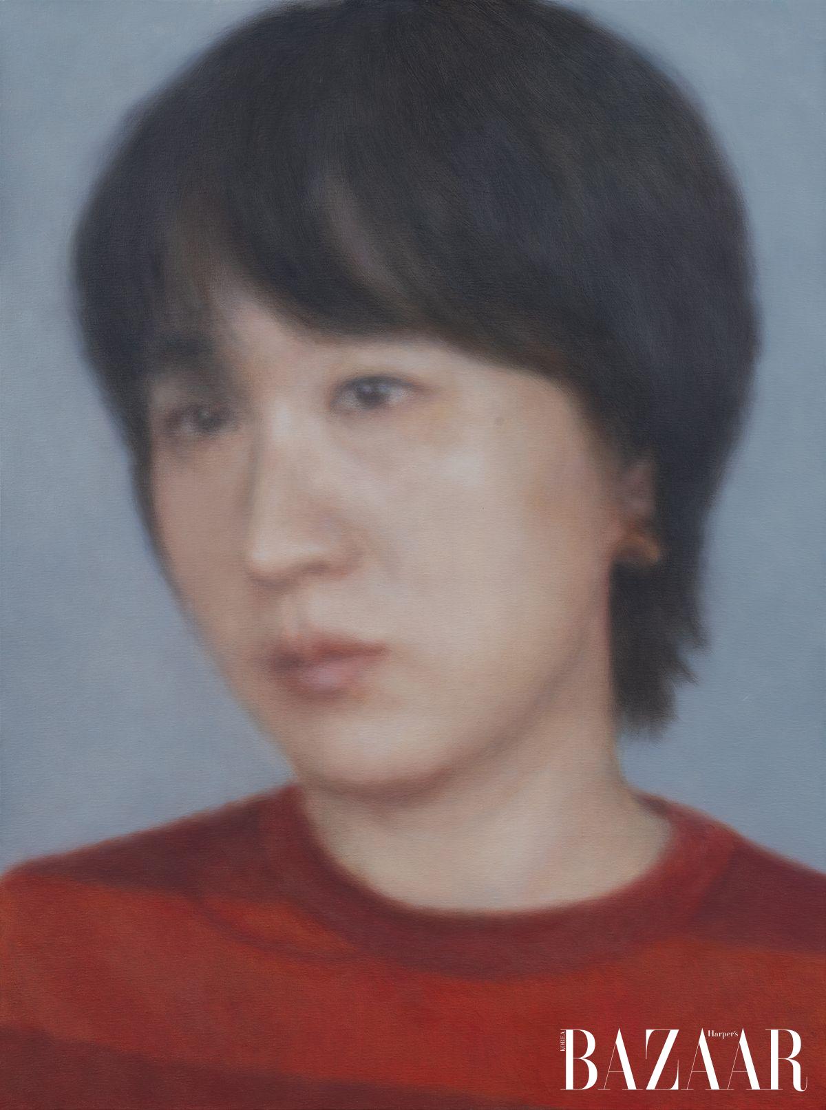 이광호, <Untitled 2121>, 2026, Oil on canvas, 193.9x130.3cm. Courtesy of the artist. 사진: 전병철 이미지 제공: 국제갤러리 