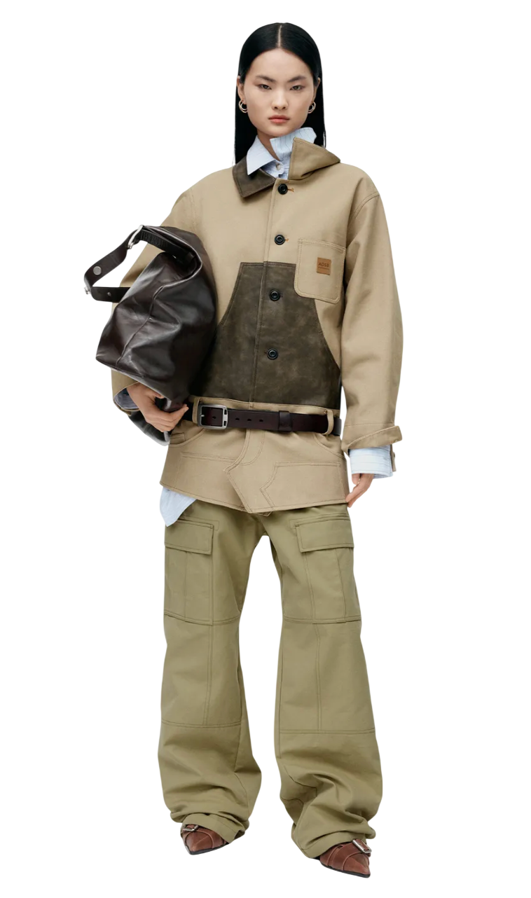CARPENTER SHORTS INSERTED COAT awa720w