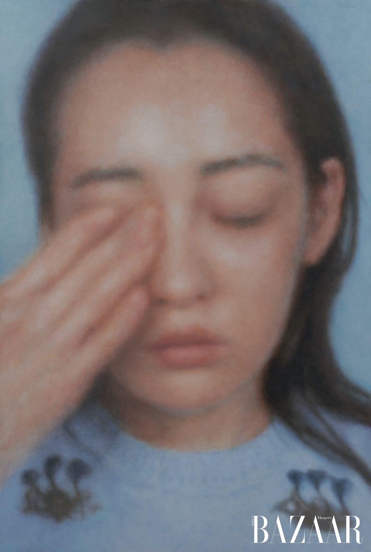 이광호, <Untitled 1844>, 2026, Oil on canvas, 193.9x130.3cm. Courtesy of the artist. 사진: 전병철 이미지 제공: 국제갤러리 