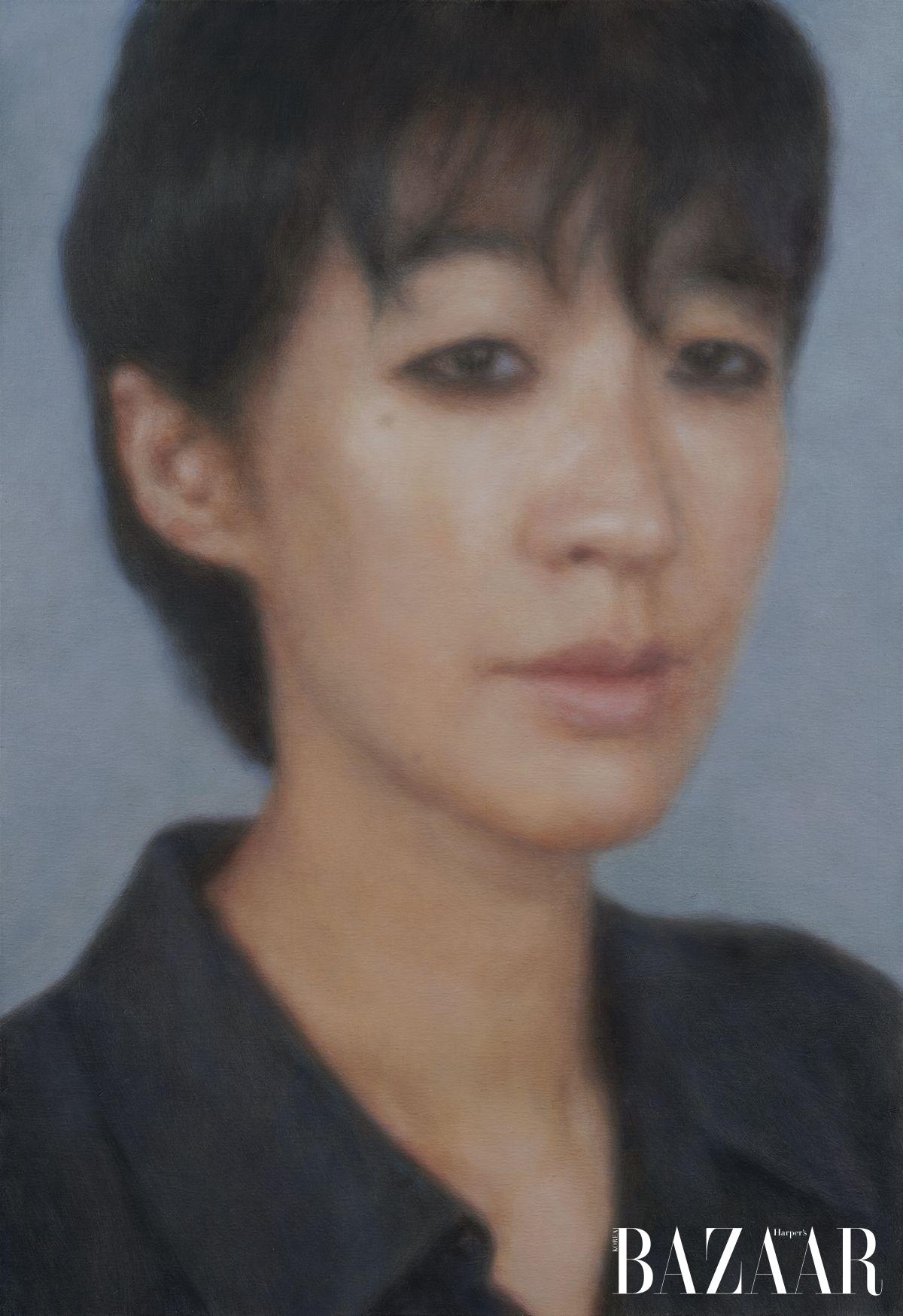 이광호, <Untitled 1696>, 2026, Oil on canvas, 193.9x130.3cm. Courtesy of the artist. 사진: 전병철 이미지 제공: 국제갤러리 