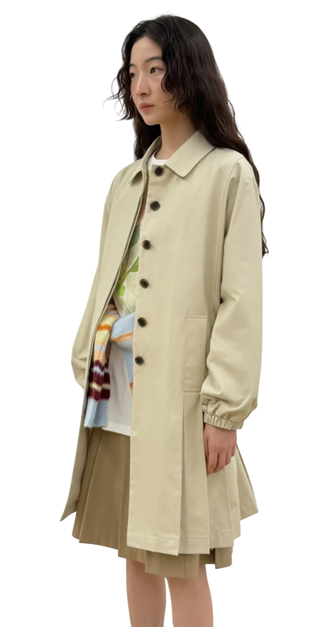 Tailored Pleated Jacket