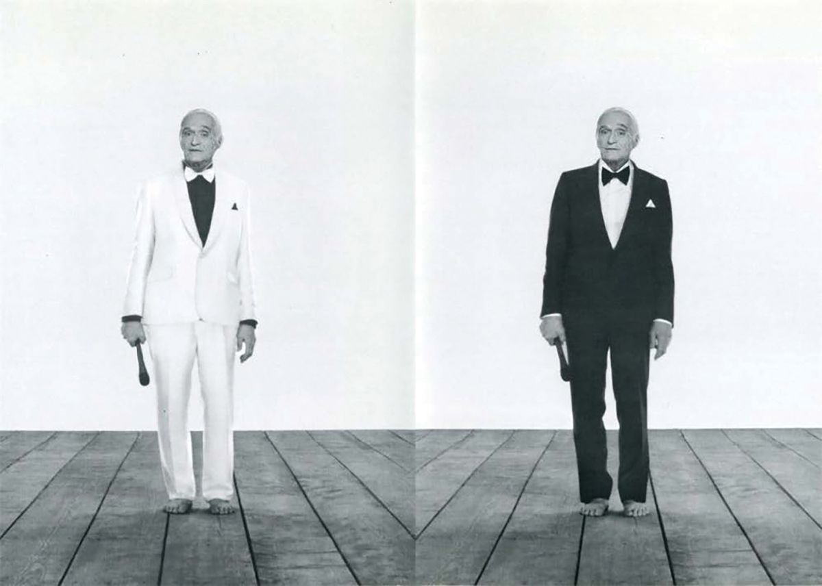 우고 론디노네, <thanx 4 nothing>, 2013, Black and white film, stereo sound, 19 minutes 20 seconds, loop. Courtesy of Galerie Eva Presenhuber and Studio Rondinone.